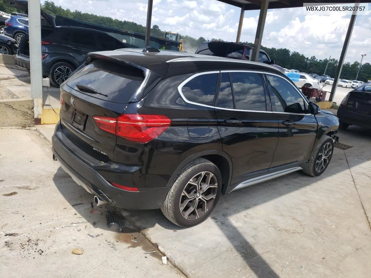 2020 BMW X1 Sdrive28I VIN: WBXJG7C00L5R20757 Lot: 69037584