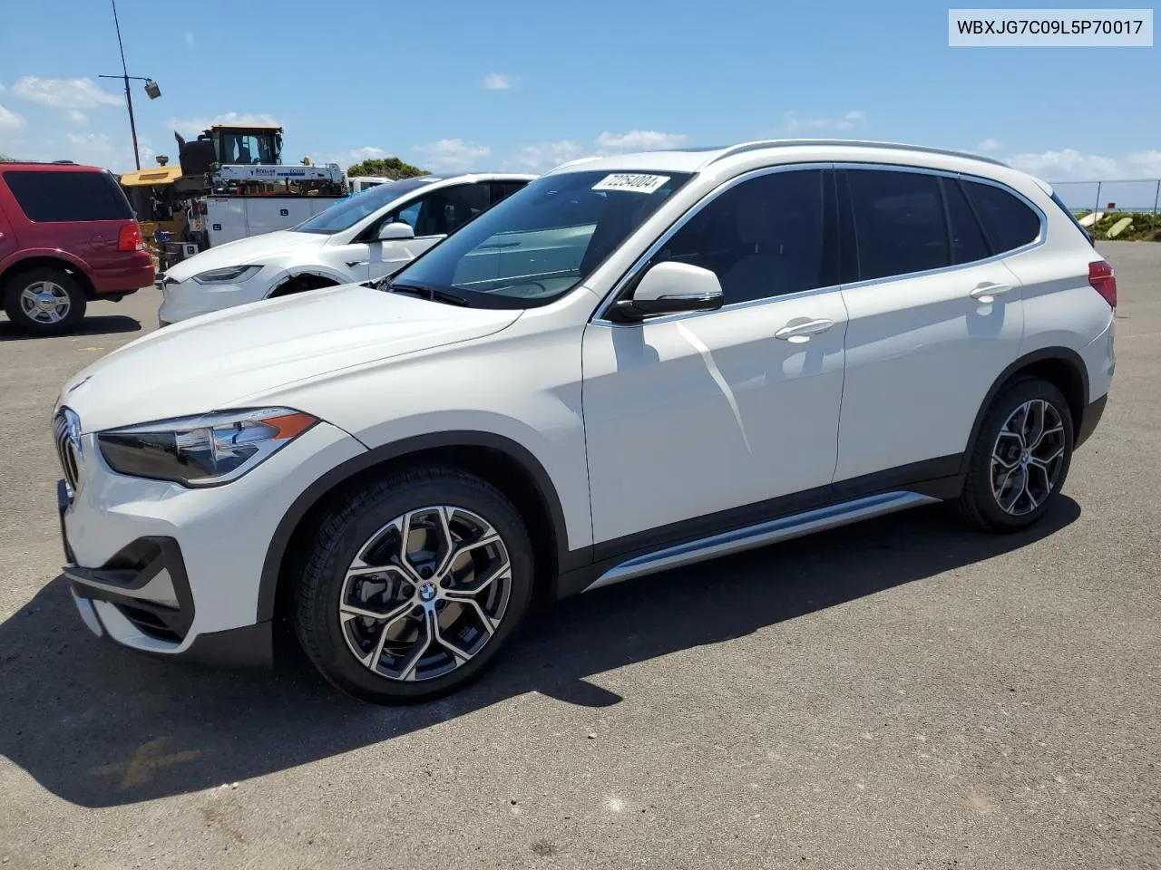 2020 BMW X1 Sdrive28I VIN: WBXJG7C09L5P70017 Lot: 72254004