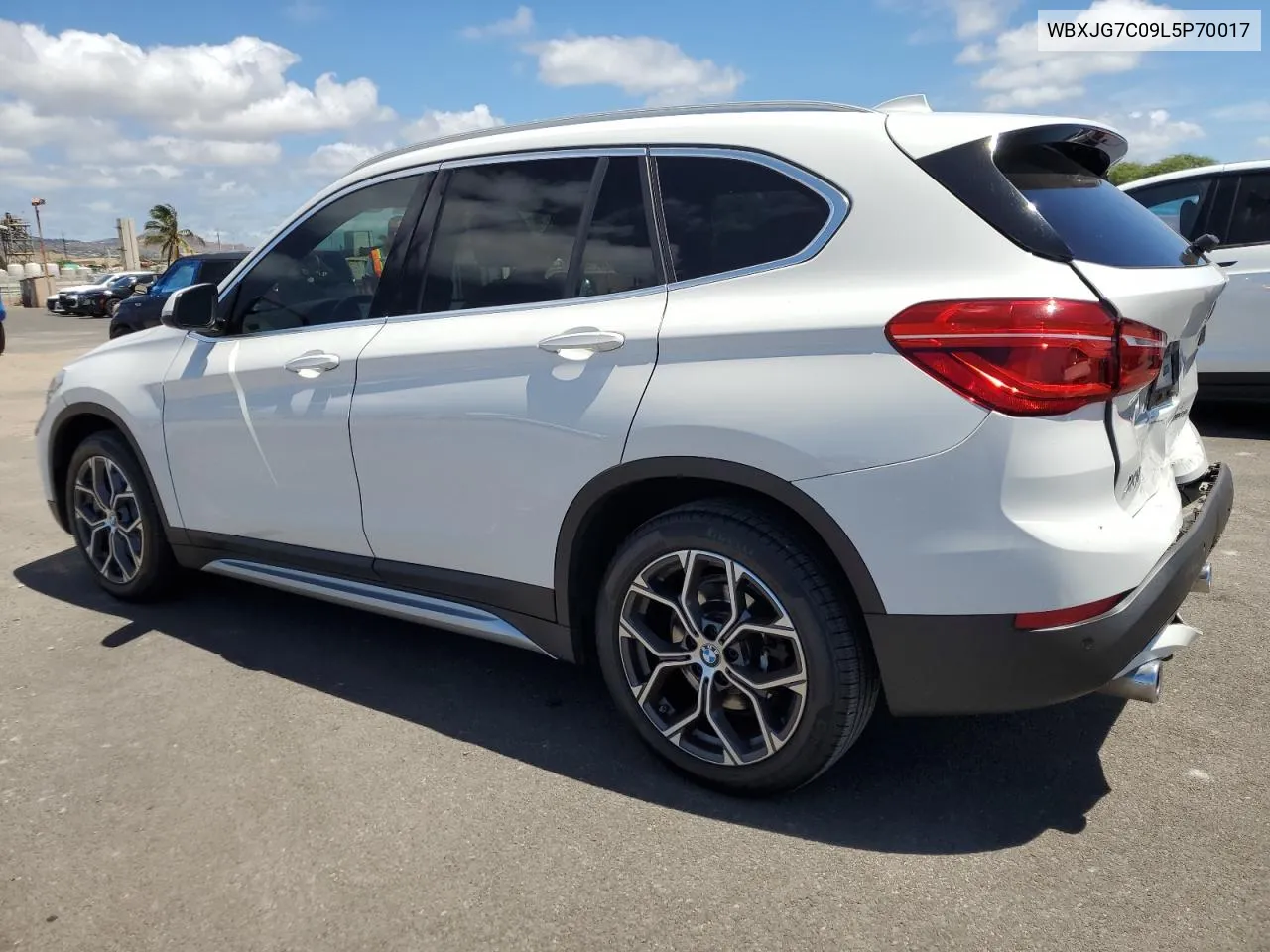 2020 BMW X1 Sdrive28I VIN: WBXJG7C09L5P70017 Lot: 72254004