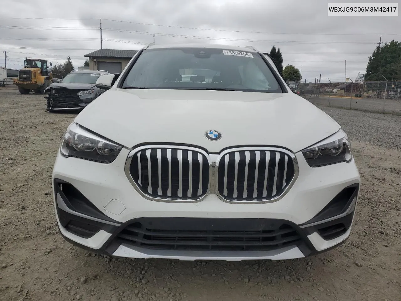 2021 BMW X1 xDrive28I VIN: WBXJG9C06M3M42417 Lot: 71850864