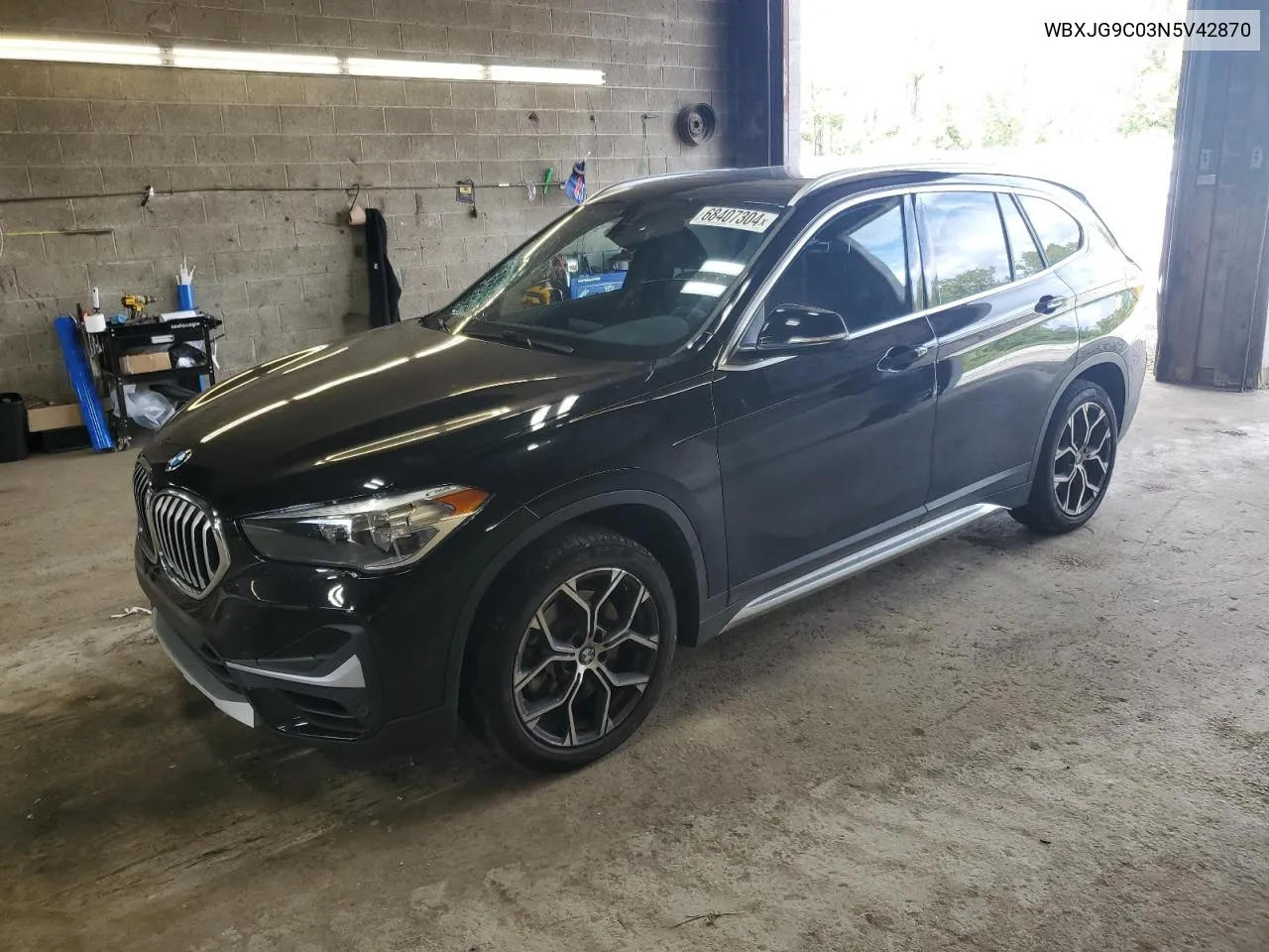 2022 BMW X1 xDrive28I VIN: WBXJG9C03N5V42870 Lot: 68407304