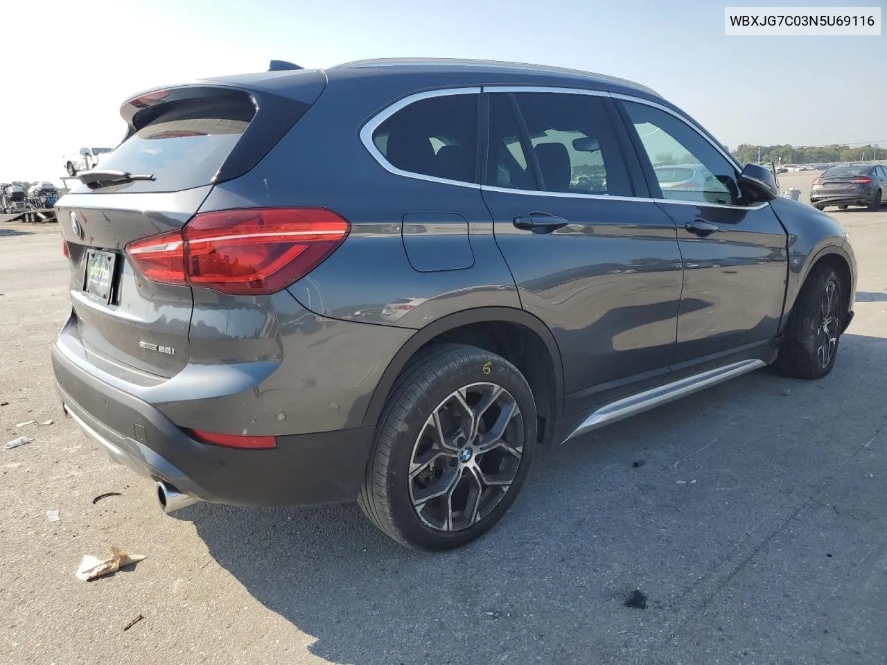 2022 BMW X1 Sdrive28I VIN: WBXJG7C03N5U69116 Lot: 68584074