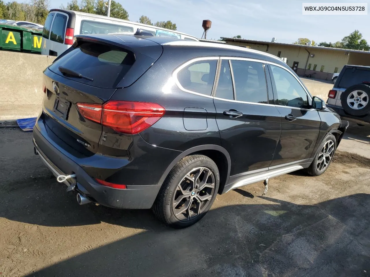 2022 BMW X1 xDrive28I VIN: WBXJG9C04N5U53728 Lot: 71735024