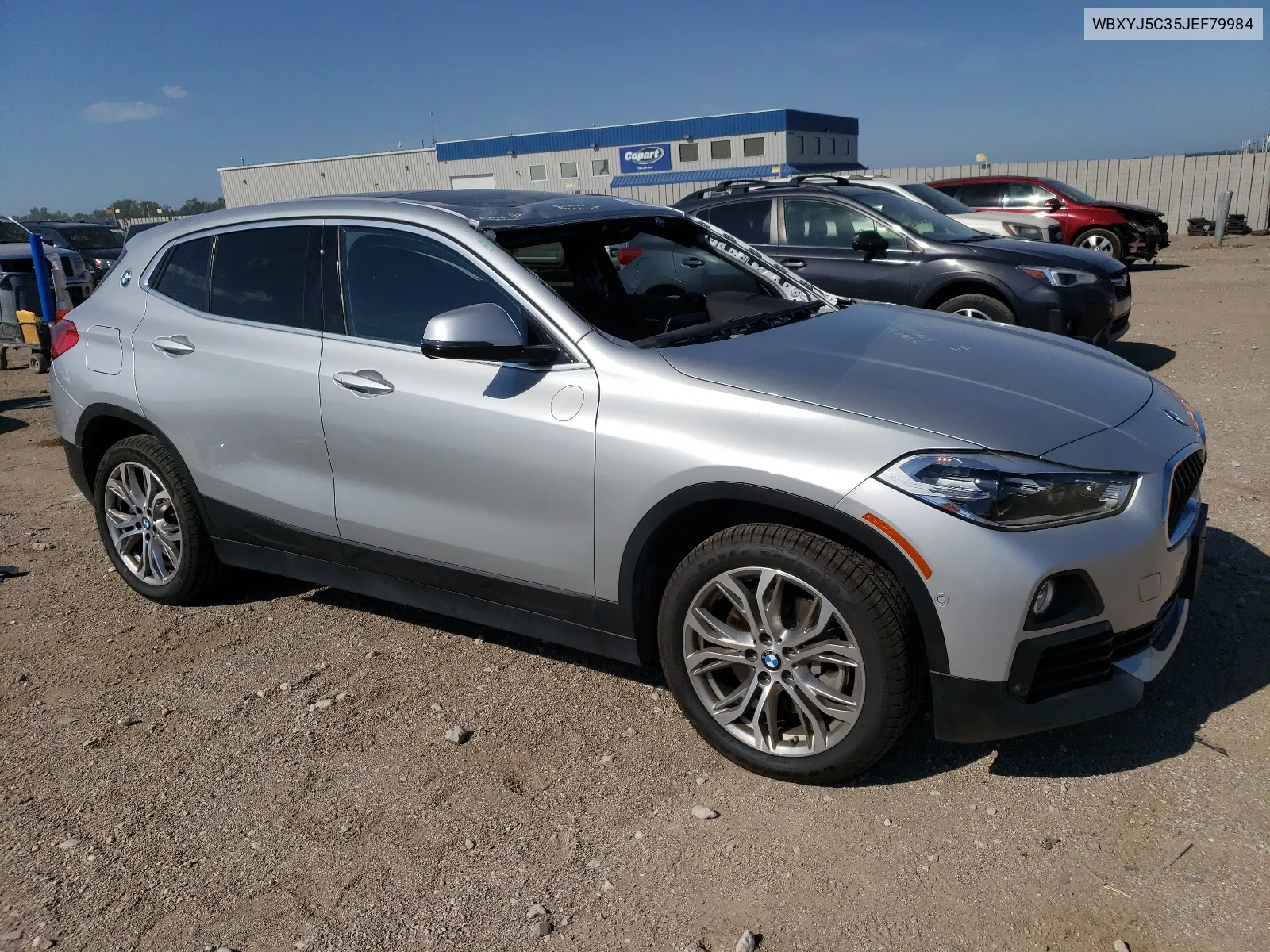 2018 BMW X2 xDrive28I VIN: WBXYJ5C35JEF79984 Lot: 67644484