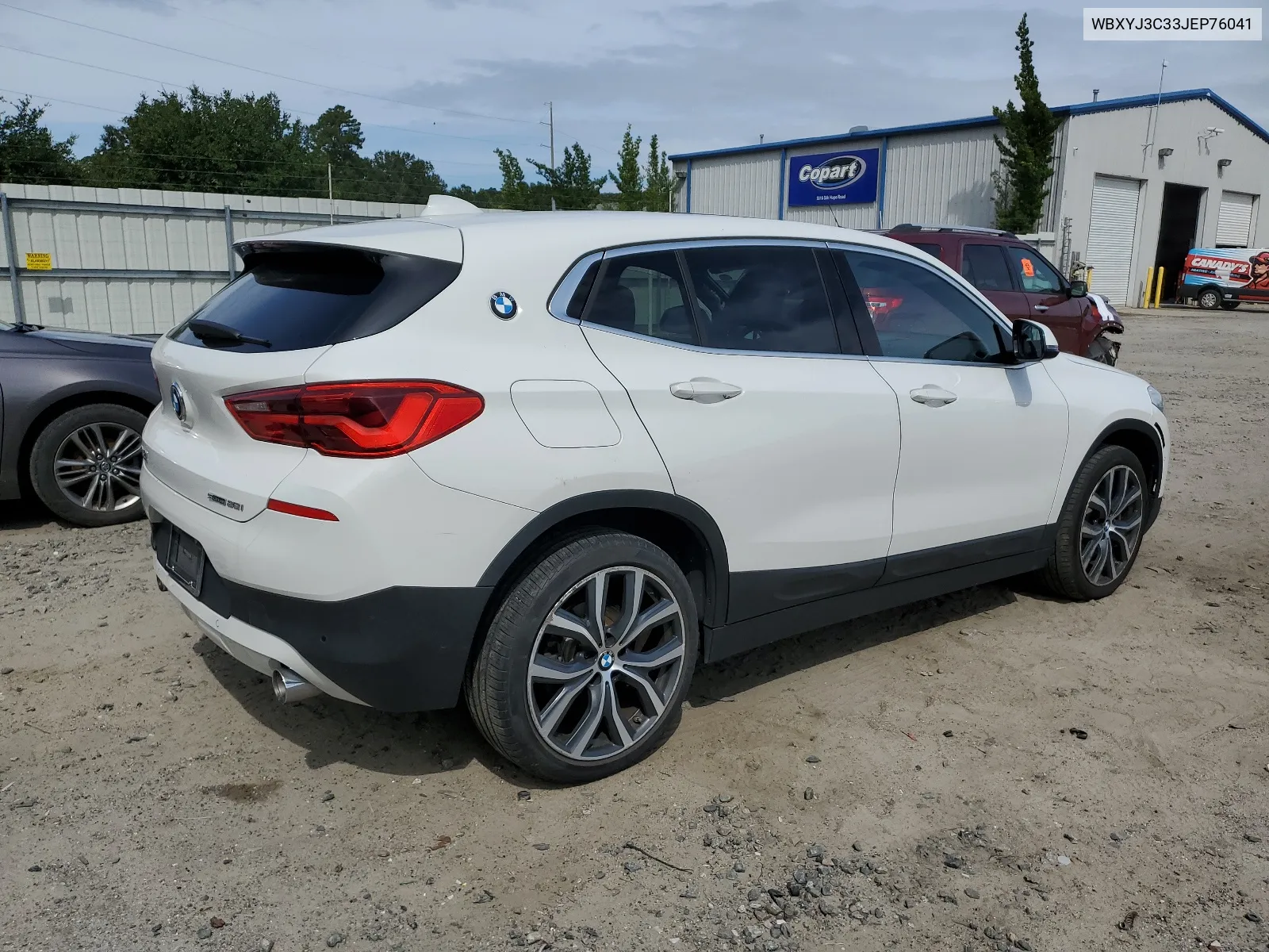 2018 BMW X2 Sdrive28I VIN: WBXYJ3C33JEP76041 Lot: 68417314