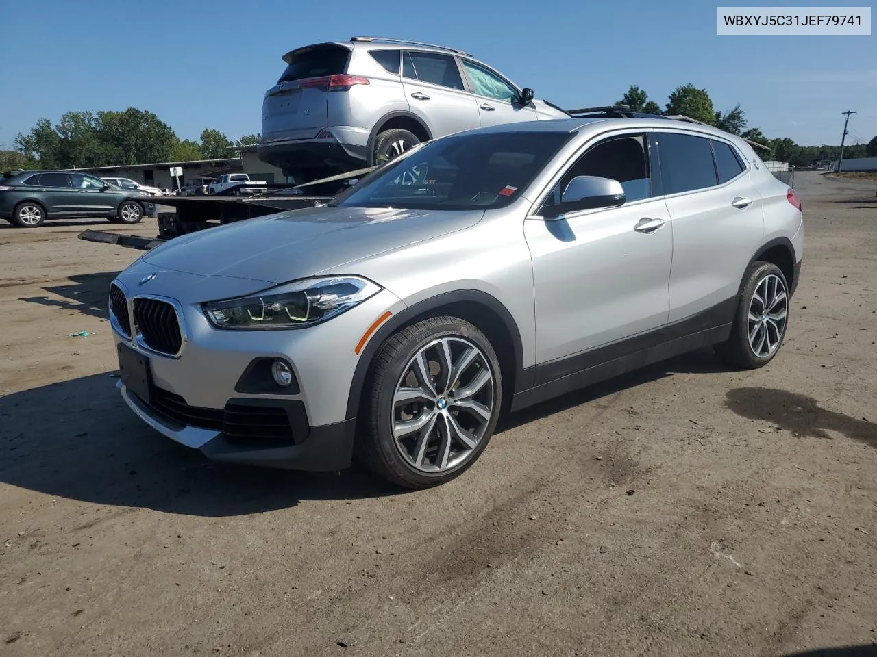 2018 BMW X2 xDrive28I VIN: WBXYJ5C31JEF79741 Lot: 69177174