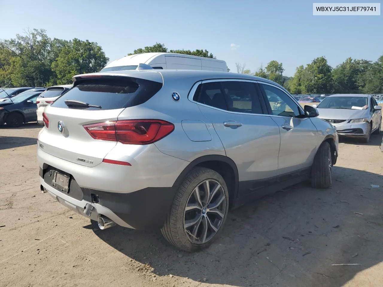 2018 BMW X2 xDrive28I VIN: WBXYJ5C31JEF79741 Lot: 69177174