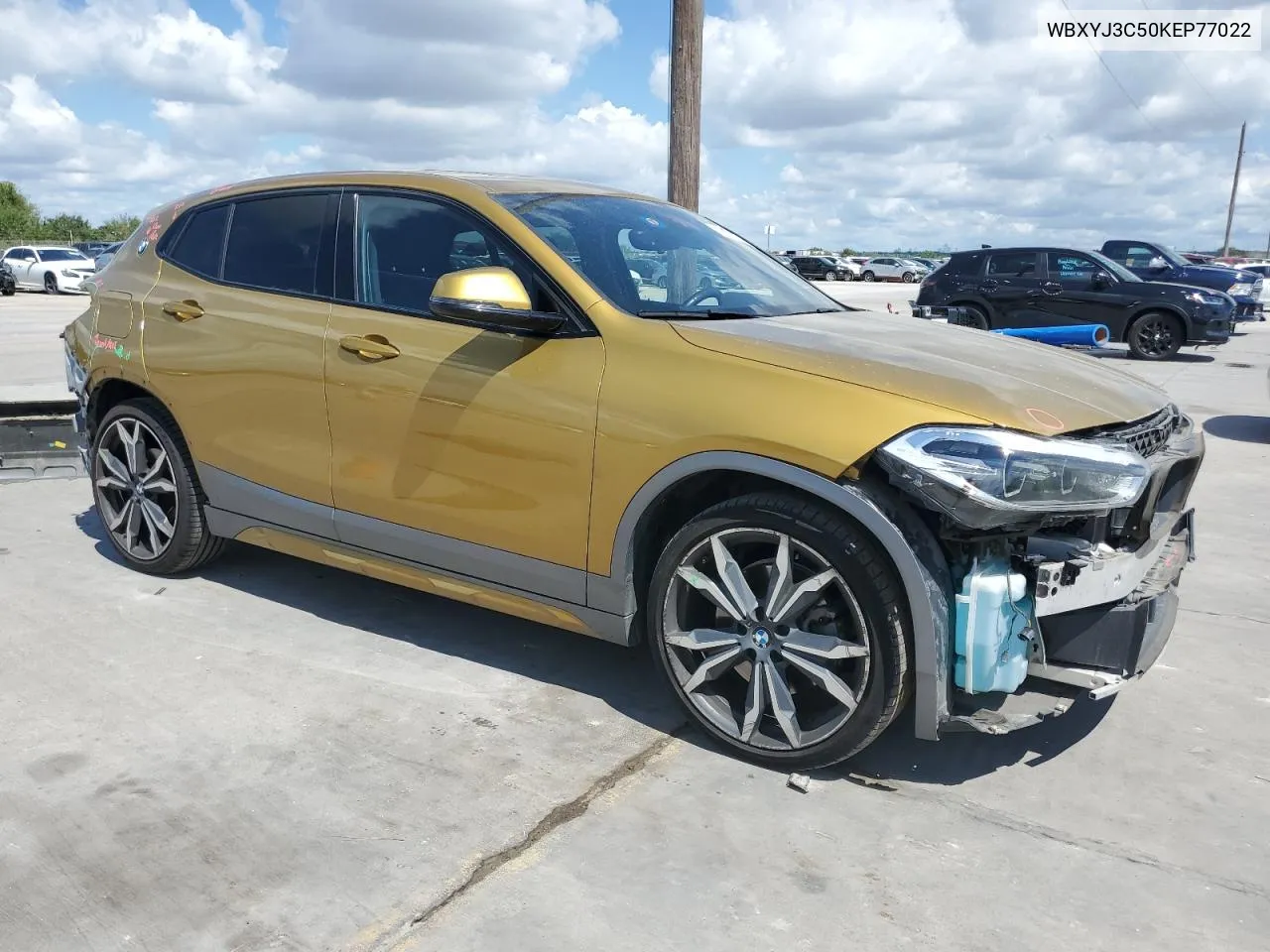 2019 BMW X2 Sdrive28I VIN: WBXYJ3C50KEP77022 Lot: 71178164