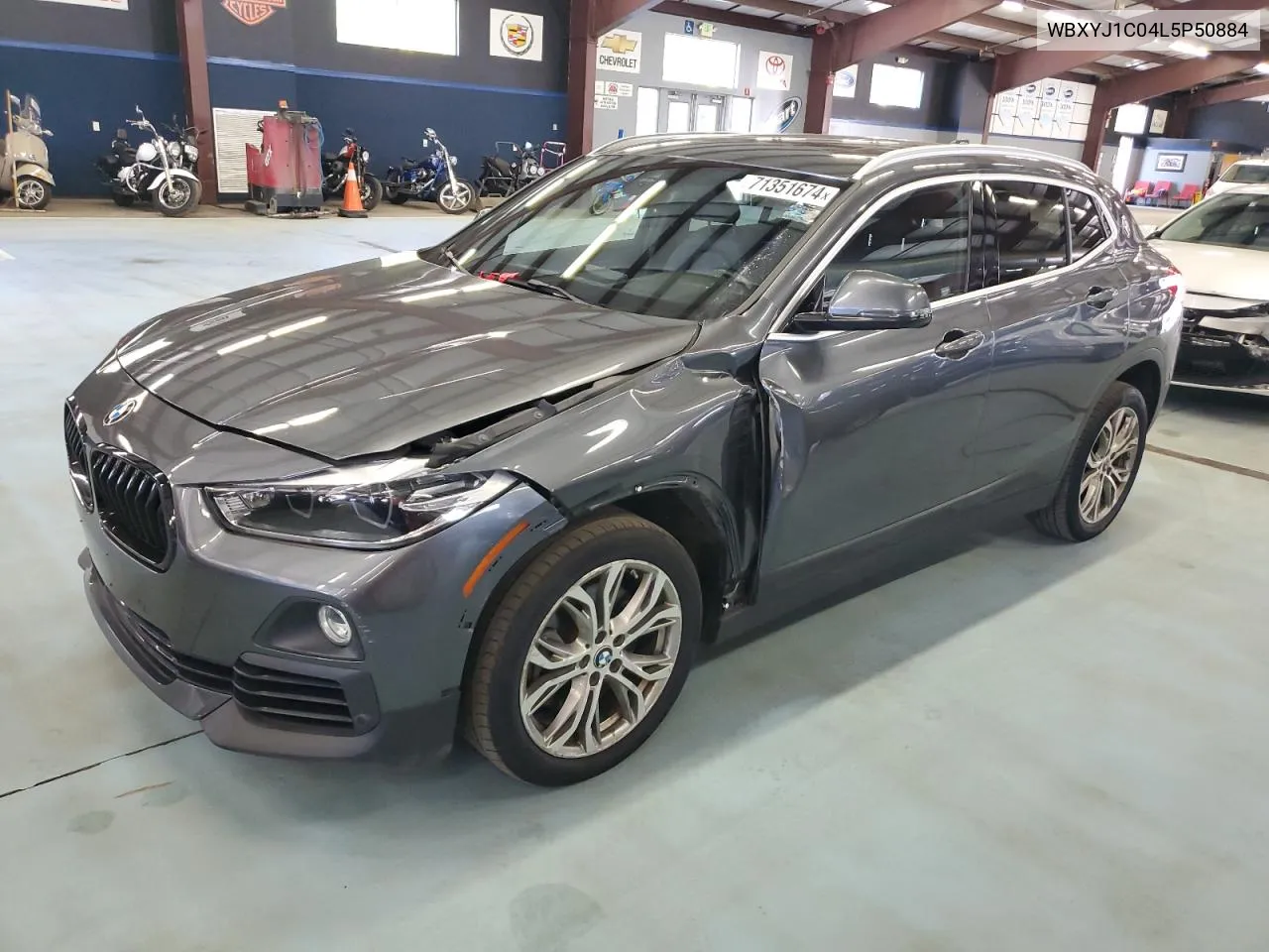 2020 BMW X2 xDrive28I VIN: WBXYJ1C04L5P50884 Lot: 71351674