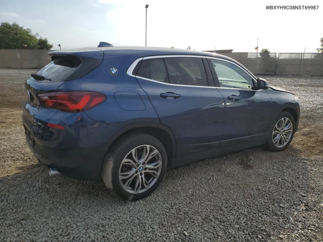 2022 BMW X2 Sdrive28I VIN: WBXYH9C08N5T69987 Lot: 71108184