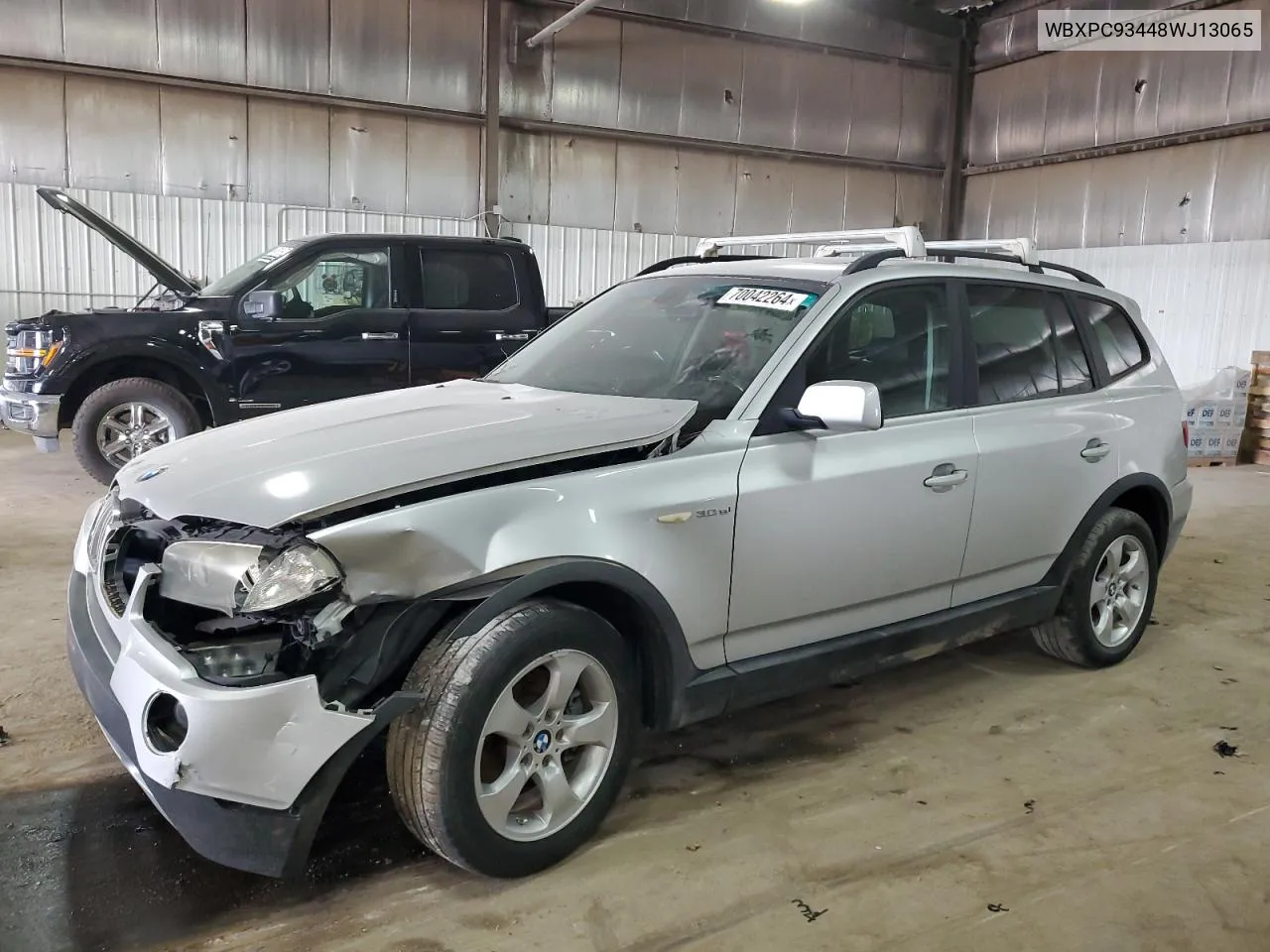 WBXPC93448WJ13065 2008 BMW X3 3.0Si