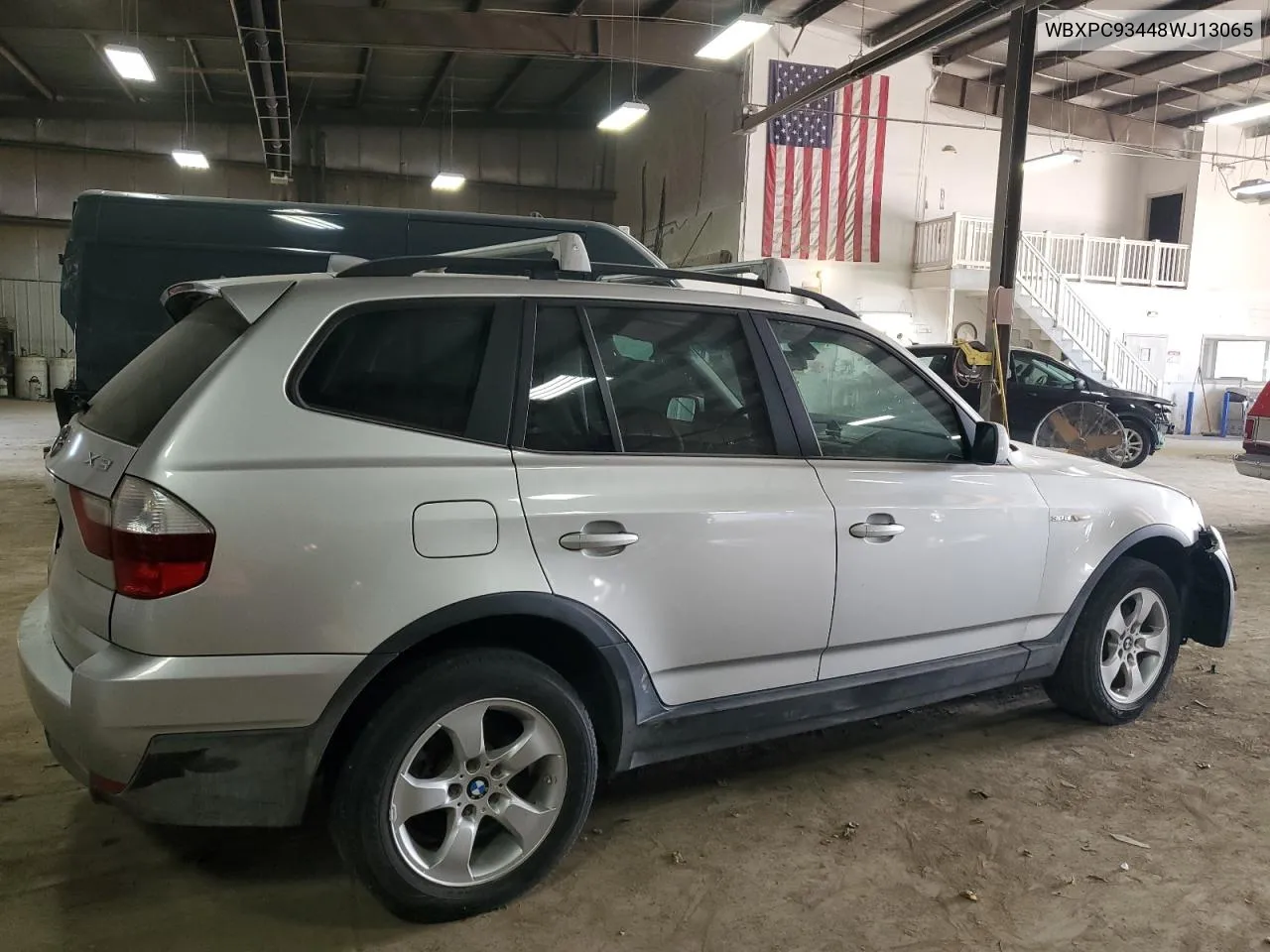 2008 BMW X3 3.0Si VIN: WBXPC93448WJ13065 Lot: 70042264