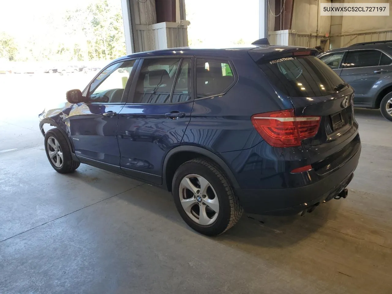 2012 BMW X3 xDrive28I VIN: 5UXWX5C52CL727197 Lot: 71532944