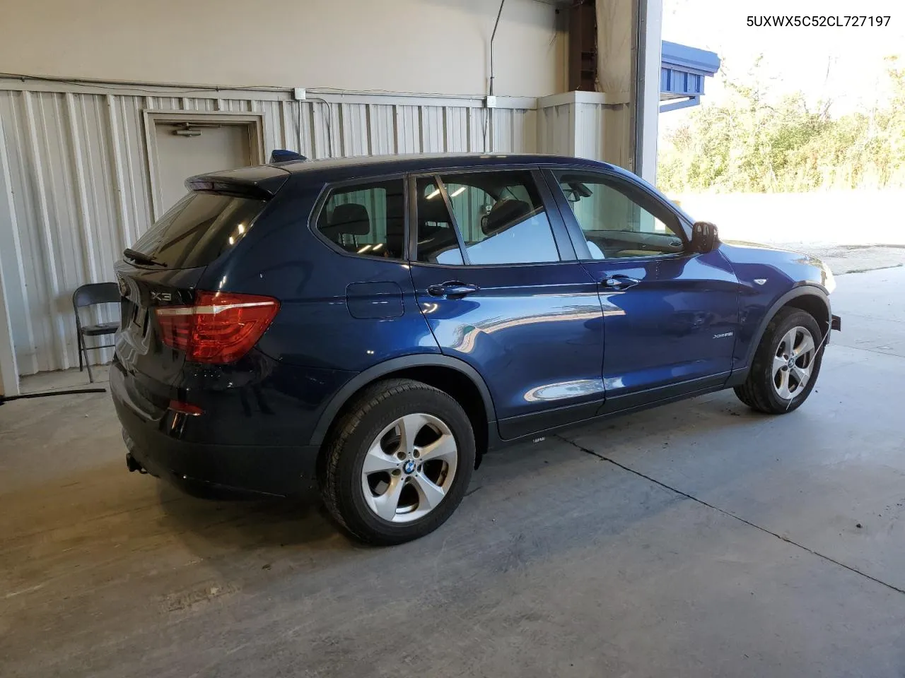 2012 BMW X3 xDrive28I VIN: 5UXWX5C52CL727197 Lot: 71532944