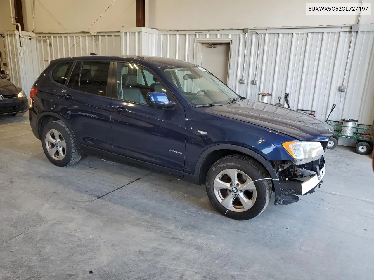 2012 BMW X3 xDrive28I VIN: 5UXWX5C52CL727197 Lot: 71532944