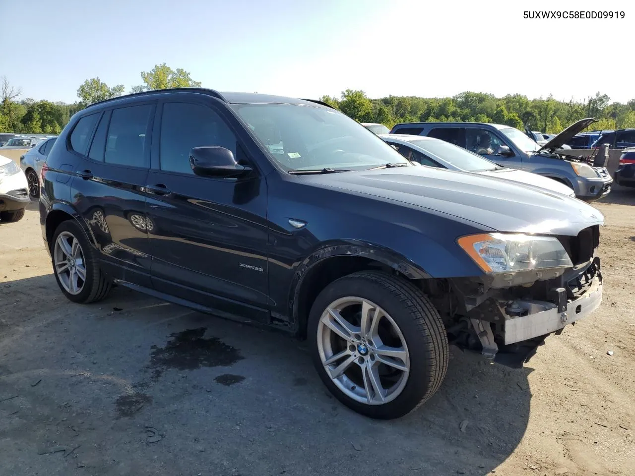 2014 BMW X3 xDrive28I VIN: 5UXWX9C58E0D09919 Lot: 66856074