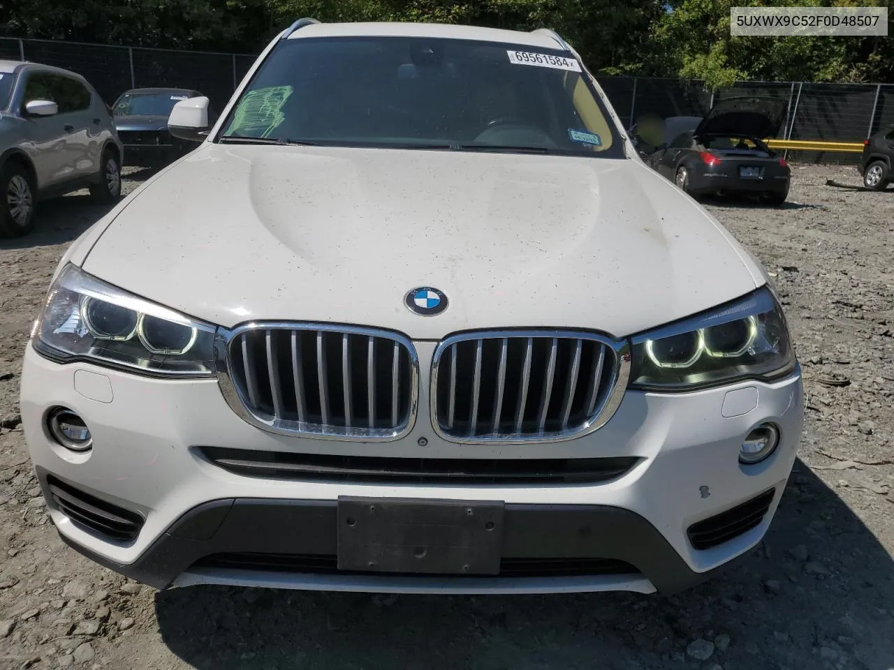 2015 BMW X3 xDrive28I VIN: 5UXWX9C52F0D48507 Lot: 69561584