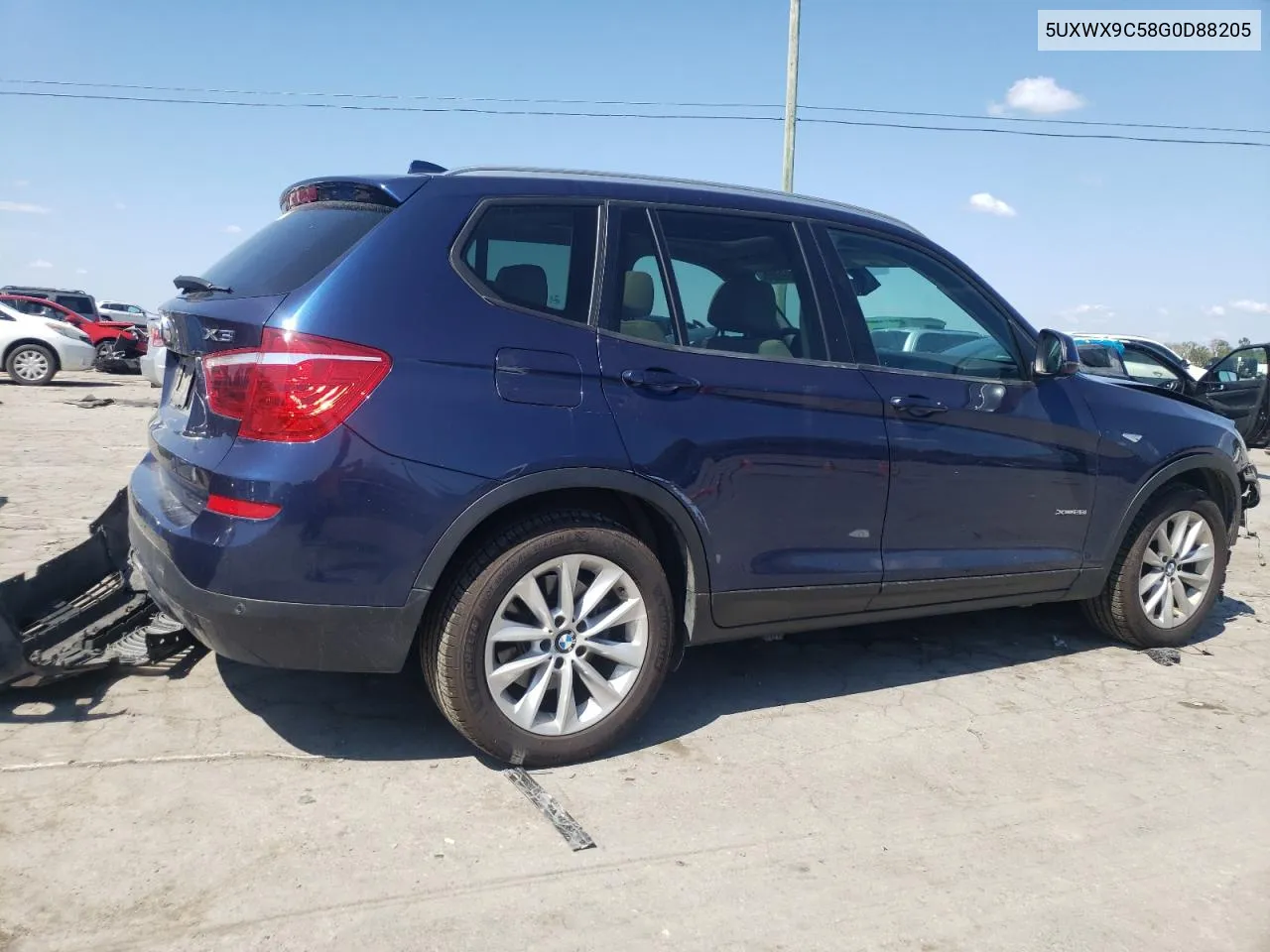 5UXWX9C58G0D88205 2016 BMW X3 xDrive28I