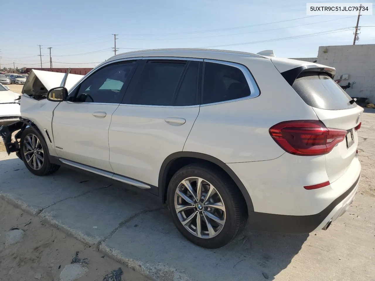 5UXTR9C51JLC79734 2018 BMW X3 xDrive30I