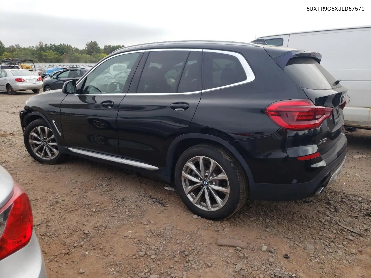 2018 BMW X3 xDrive30I VIN: 5UXTR9C5XJLD67570 Lot: 71668774