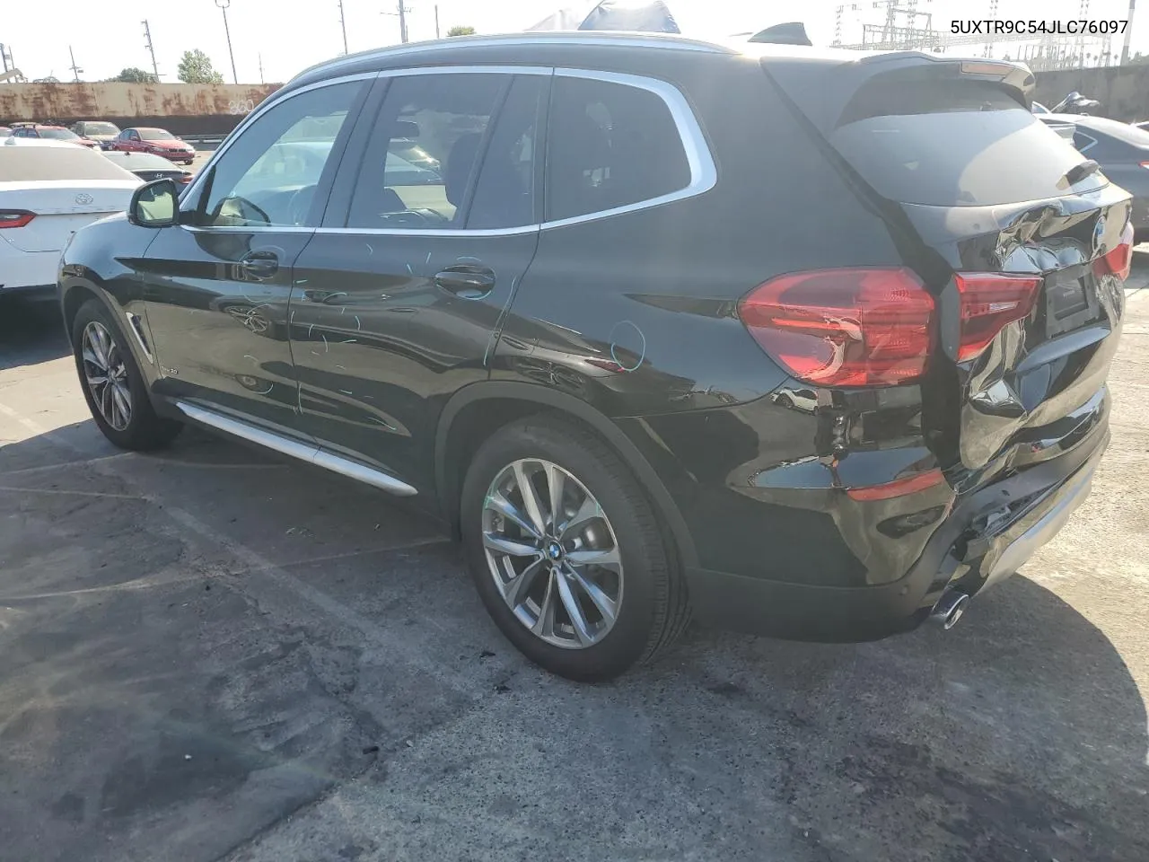 2018 BMW X3 xDrive30I VIN: 5UXTR9C54JLC76097 Lot: 71838004