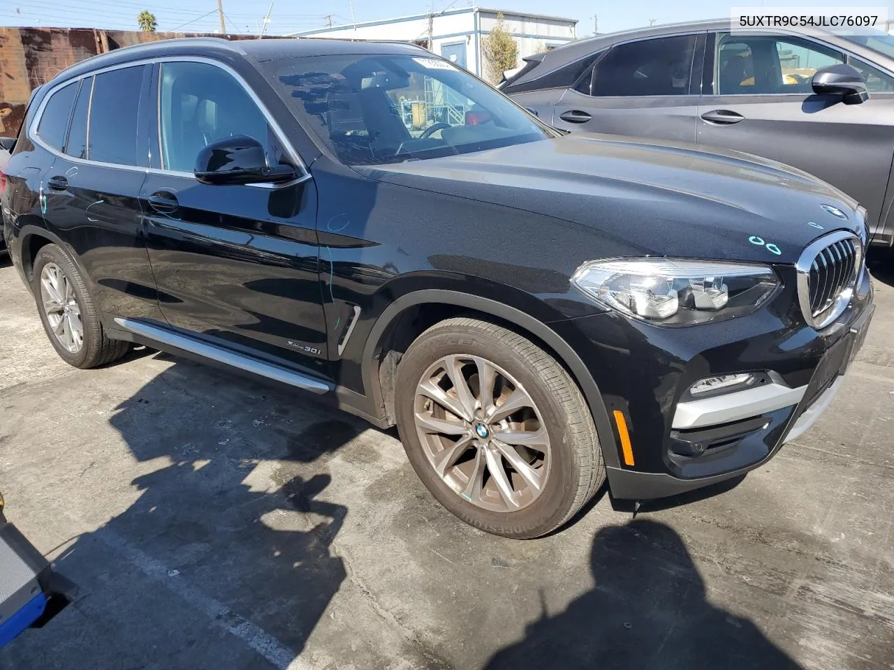 2018 BMW X3 xDrive30I VIN: 5UXTR9C54JLC76097 Lot: 71838004