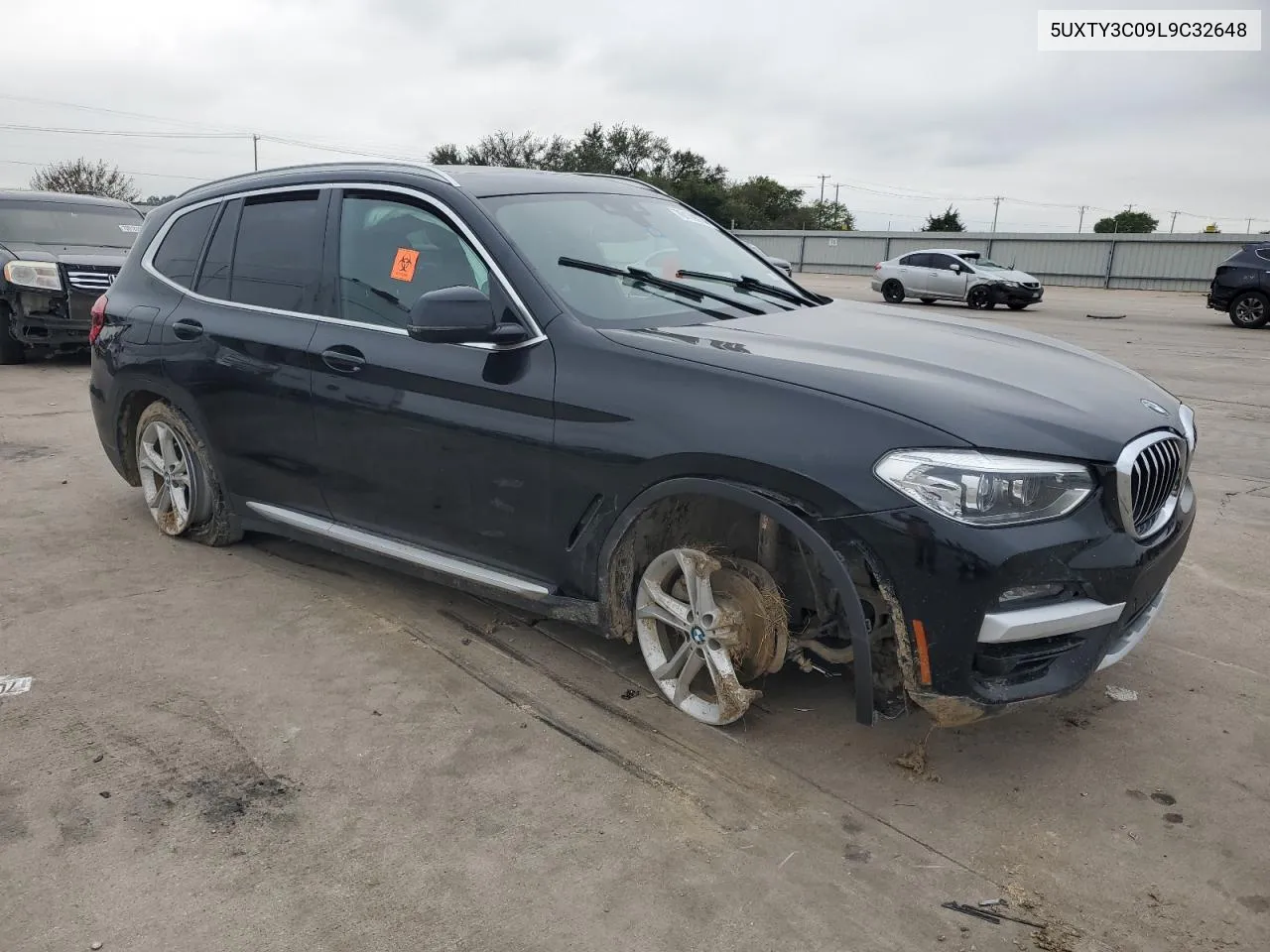 2020 BMW X3 Sdrive30I VIN: 5UXTY3C09L9C32648 Lot: 70179074