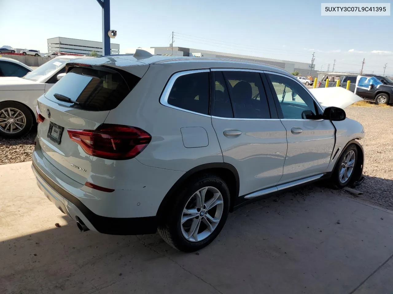 2020 BMW X3 Sdrive30I VIN: 5UXTY3C07L9C41395 Lot: 70801884