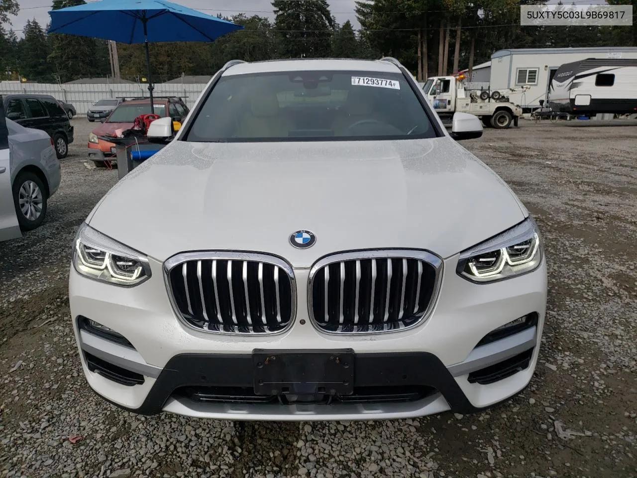 5UXTY5C03L9B69817 2020 BMW X3 xDrive30I