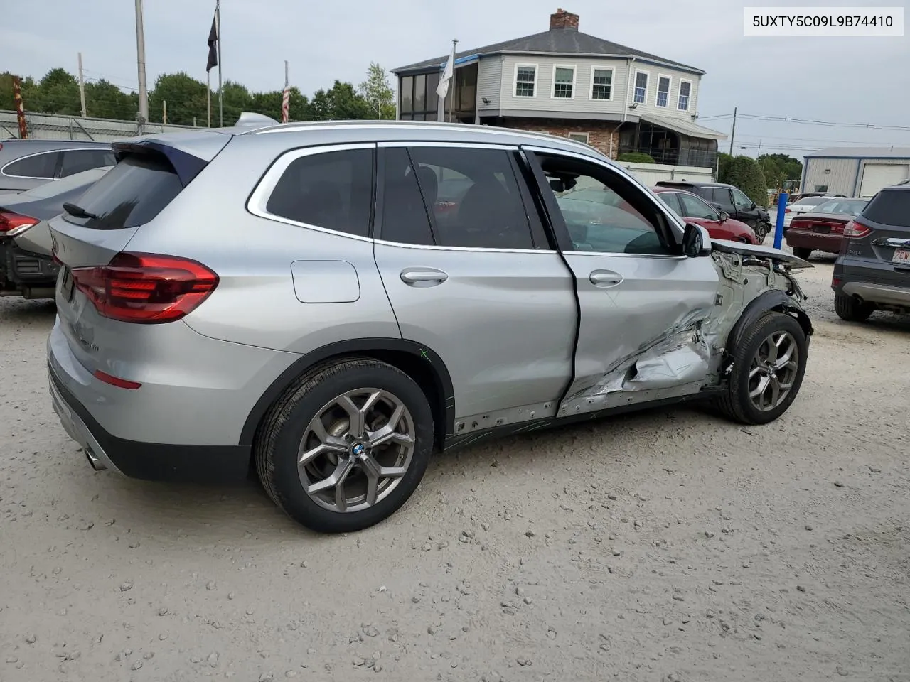 2020 BMW X3 xDrive30I VIN: 5UXTY5C09L9B74410 Lot: 72128384