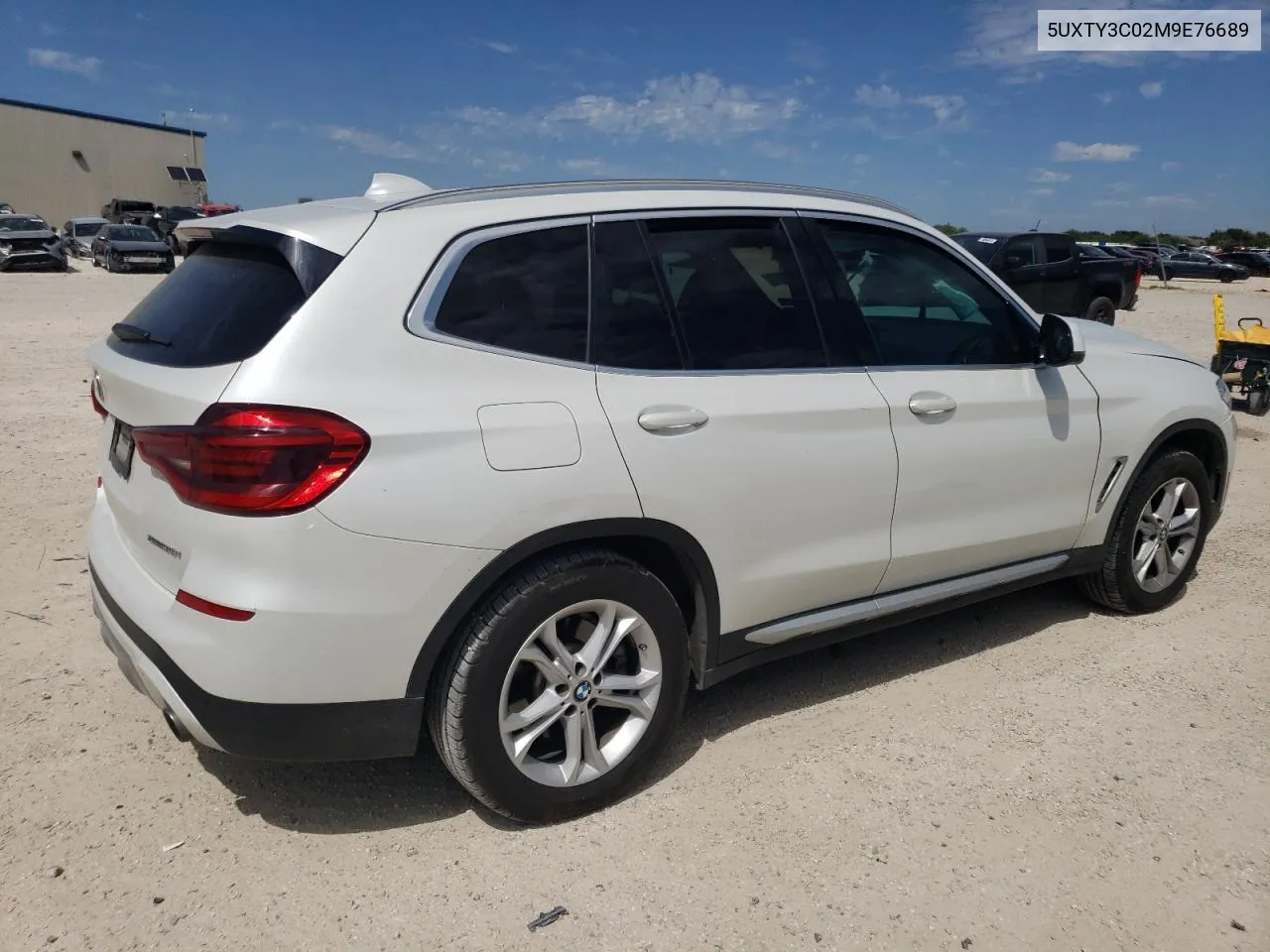 2021 BMW X3 Sdrive30I VIN: 5UXTY3C02M9E76689 Lot: 70978554