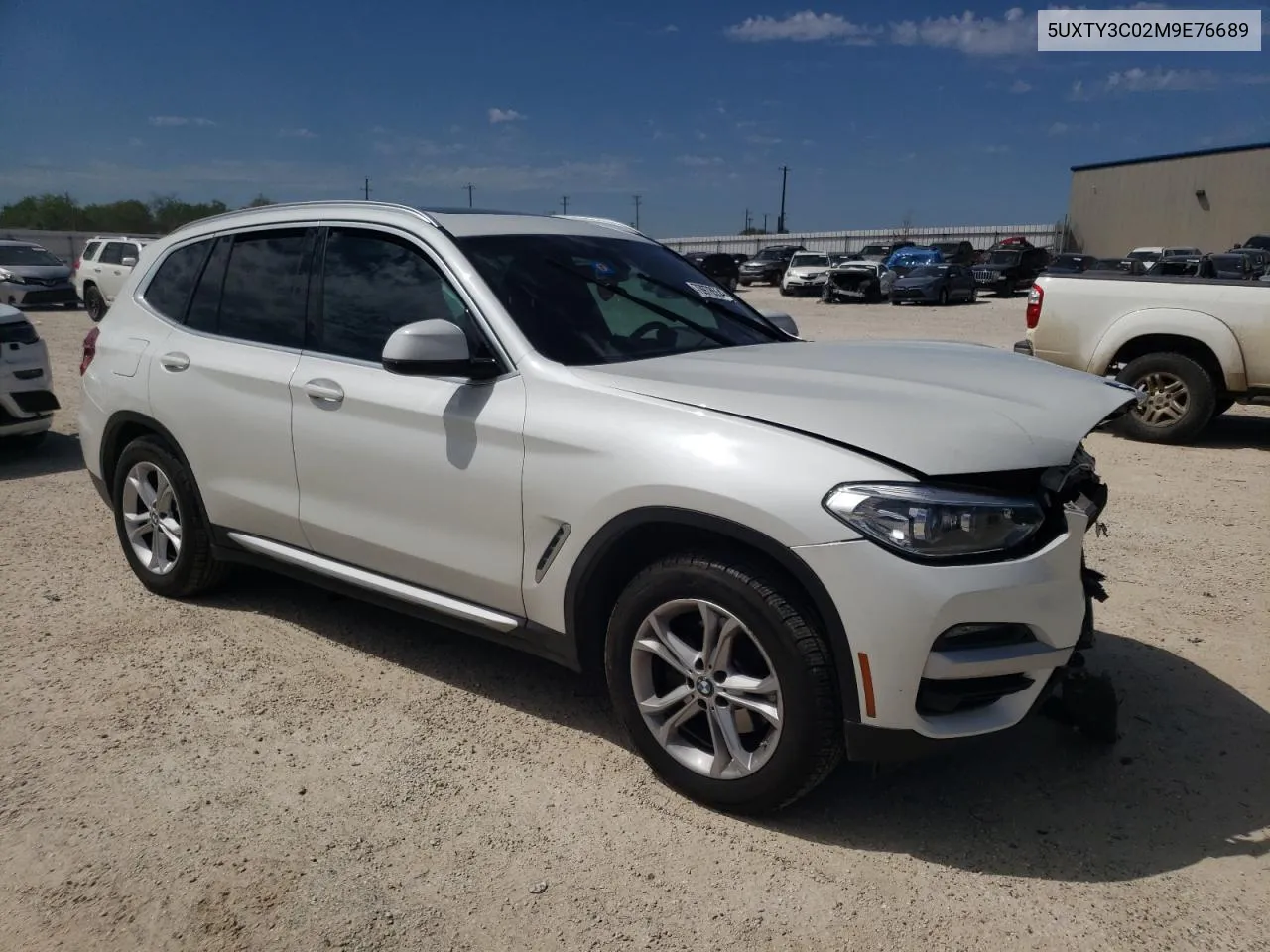 2021 BMW X3 Sdrive30I VIN: 5UXTY3C02M9E76689 Lot: 70978554