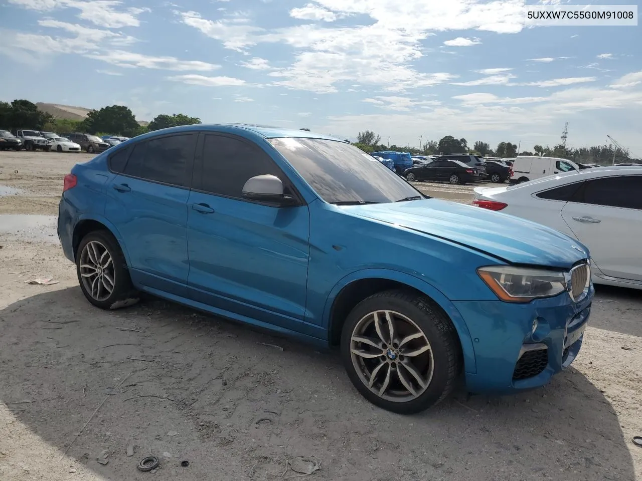 5UXXW7C55G0M91008 2016 BMW X4 xDrivem40I