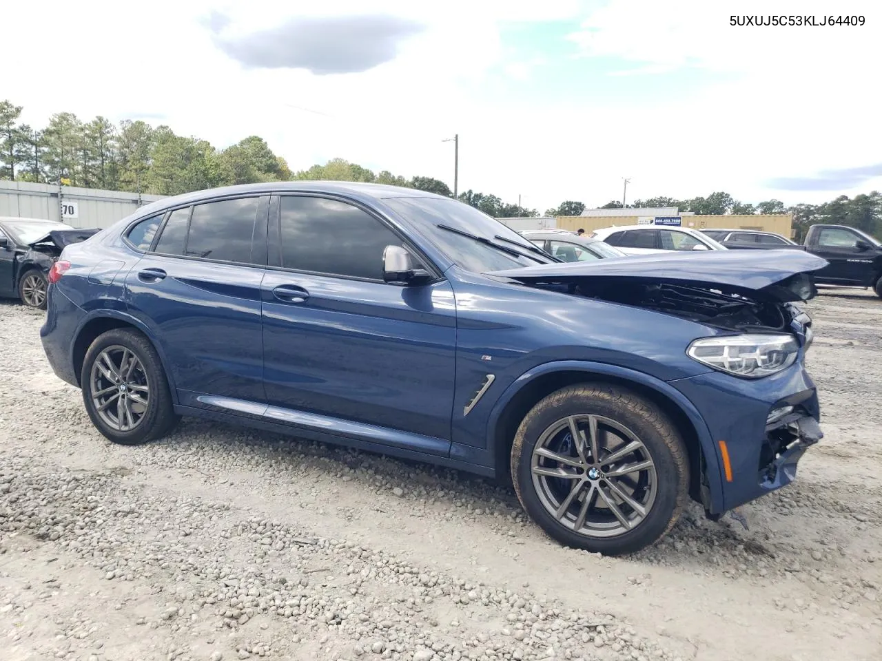 2019 BMW X4 M40I VIN: 5UXUJ5C53KLJ64409 Lot: 72044954