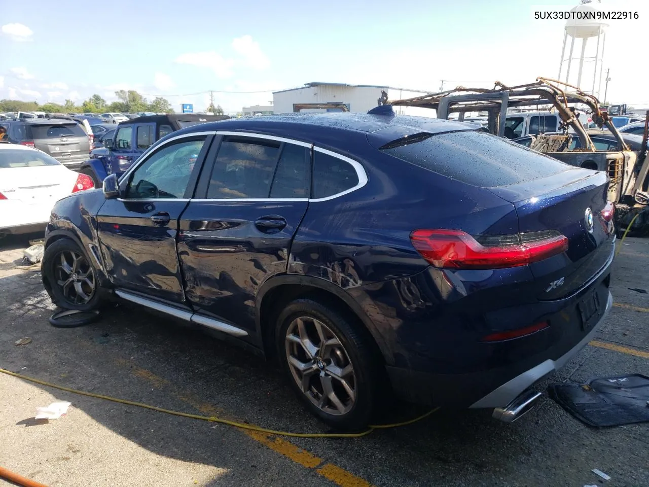 2022 BMW X4 xDrive30I VIN: 5UX33DT0XN9M22916 Lot: 69840014