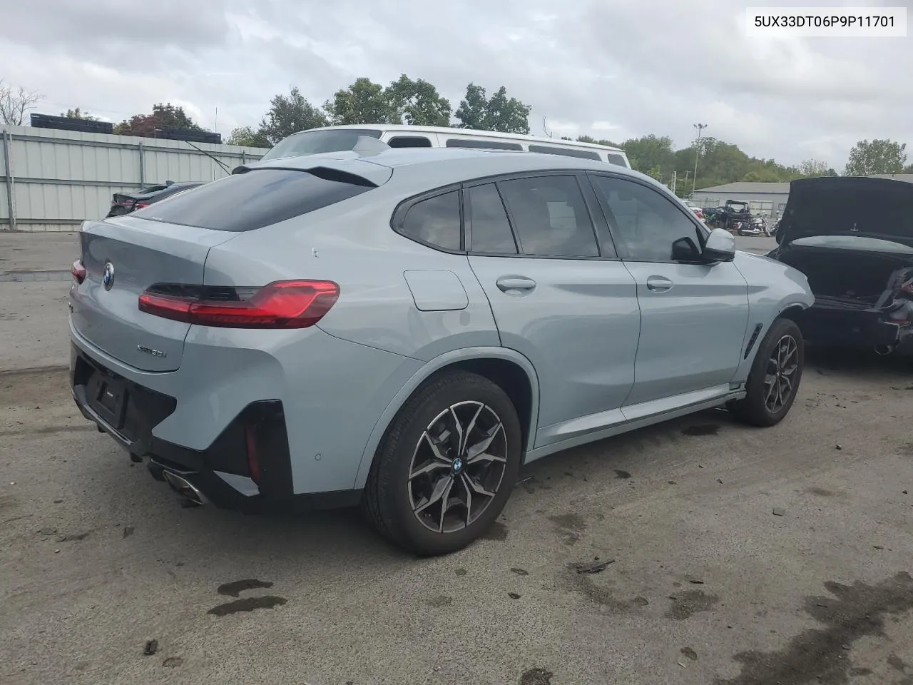 2023 BMW X4 xDrive30I VIN: 5UX33DT06P9P11701 Lot: 71867394