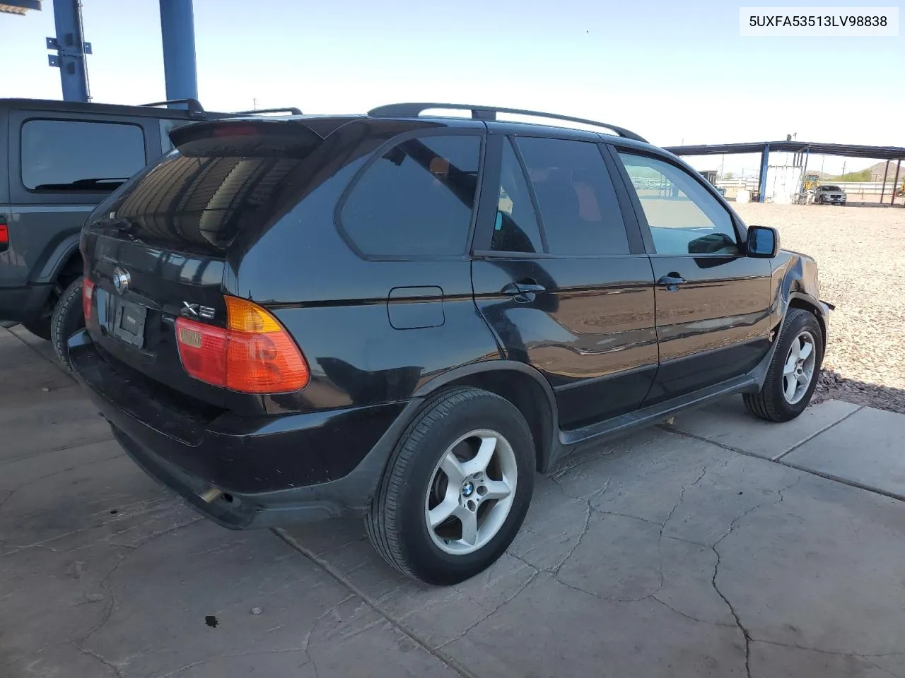 2003 BMW X5 3.0I VIN: 5UXFA53513LV98838 Lot: 63658264