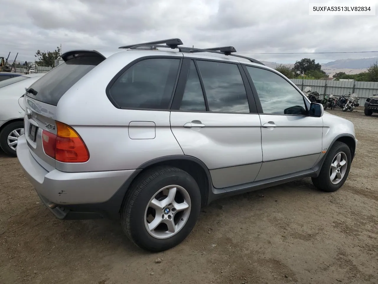 2003 BMW X5 3.0I VIN: 5UXFA53513LV82834 Lot: 68142704