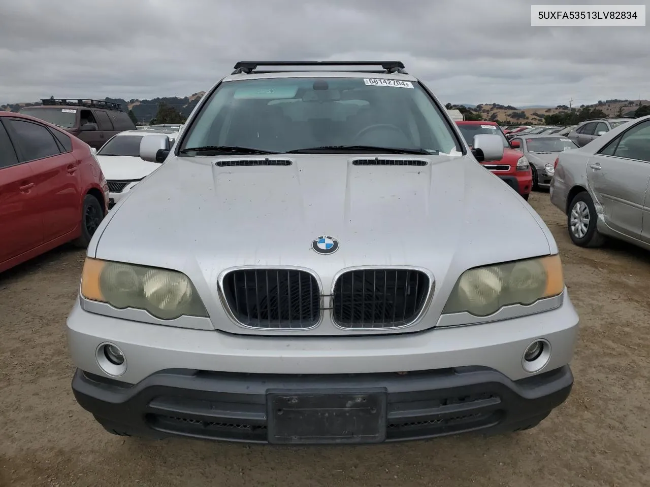 2003 BMW X5 3.0I VIN: 5UXFA53513LV82834 Lot: 68142704