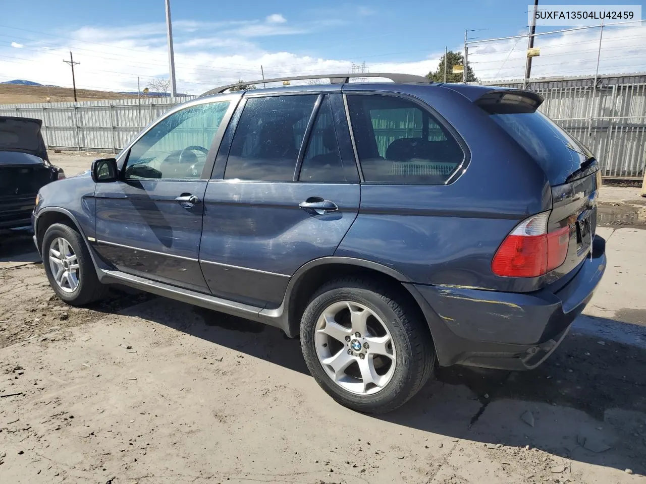 2004 BMW X5 3.0I VIN: 5UXFA13504LU42459 Lot: 43819964