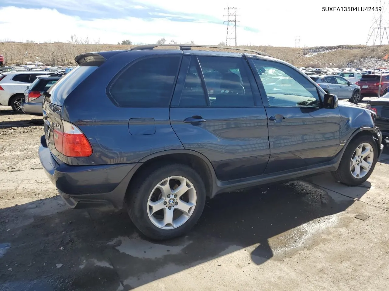 5UXFA13504LU42459 2004 BMW X5 3.0I