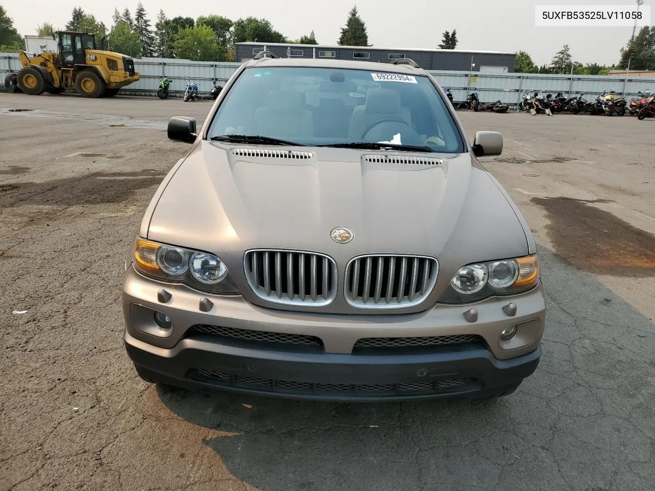 2005 BMW X5 4.4I VIN: 5UXFB53525LV11058 Lot: 69222954