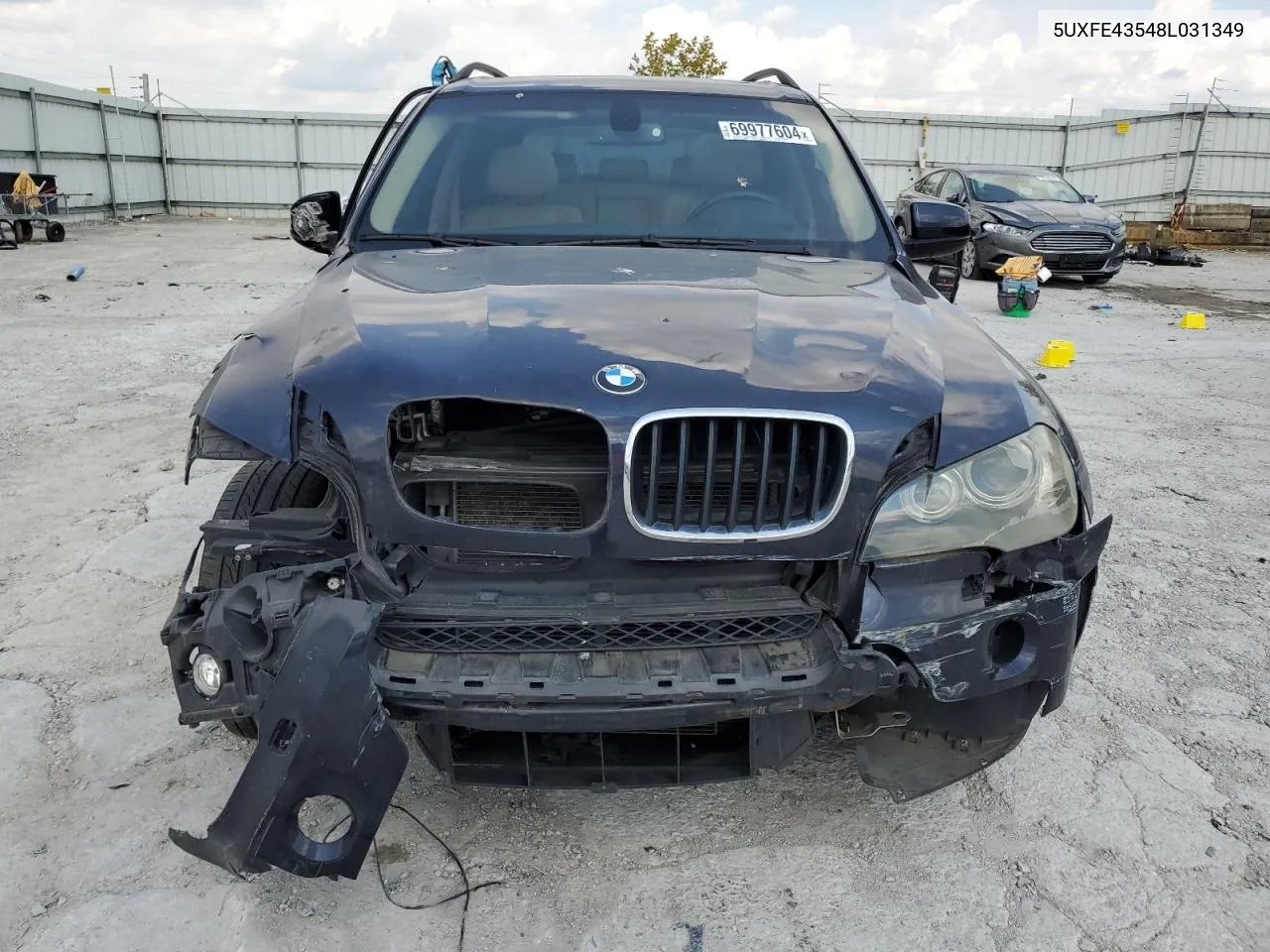 2008 BMW X5 3.0I VIN: 5UXFE43548L031349 Lot: 69977604