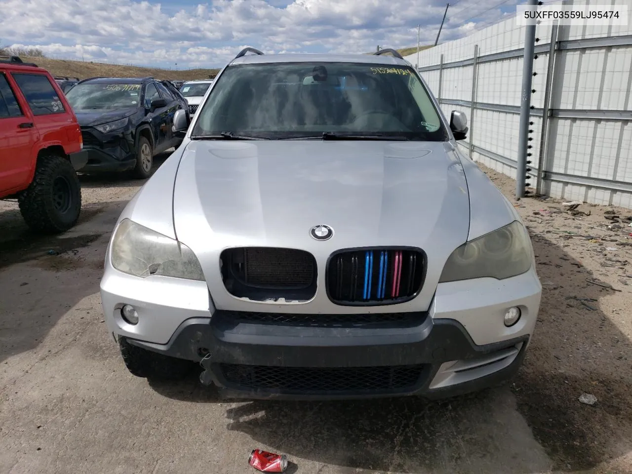 2009 BMW X5 xDrive35D VIN: 5UXFF03559LJ95474 Lot: 51527124