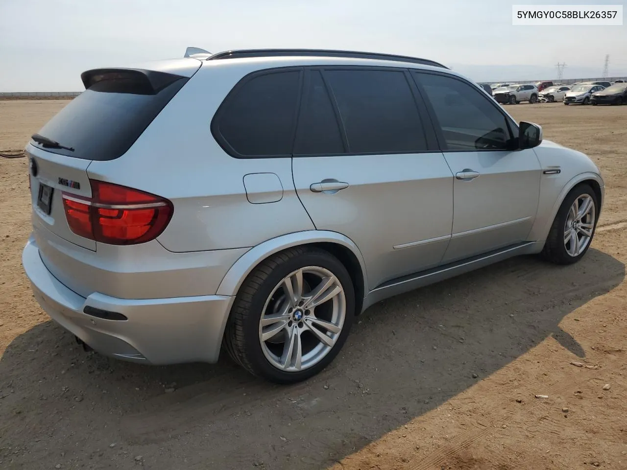 5YMGY0C58BLK26357 2011 BMW X5 M