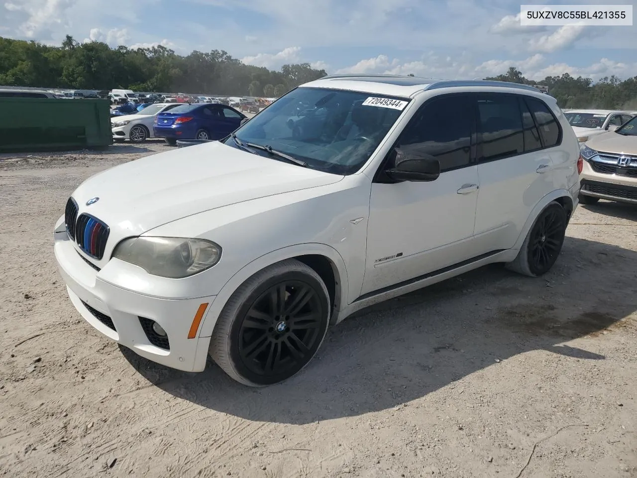 5UXZV8C55BL421355 2011 BMW X5 xDrive50I