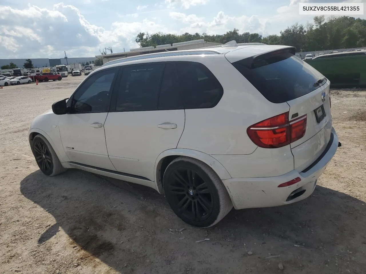 5UXZV8C55BL421355 2011 BMW X5 xDrive50I