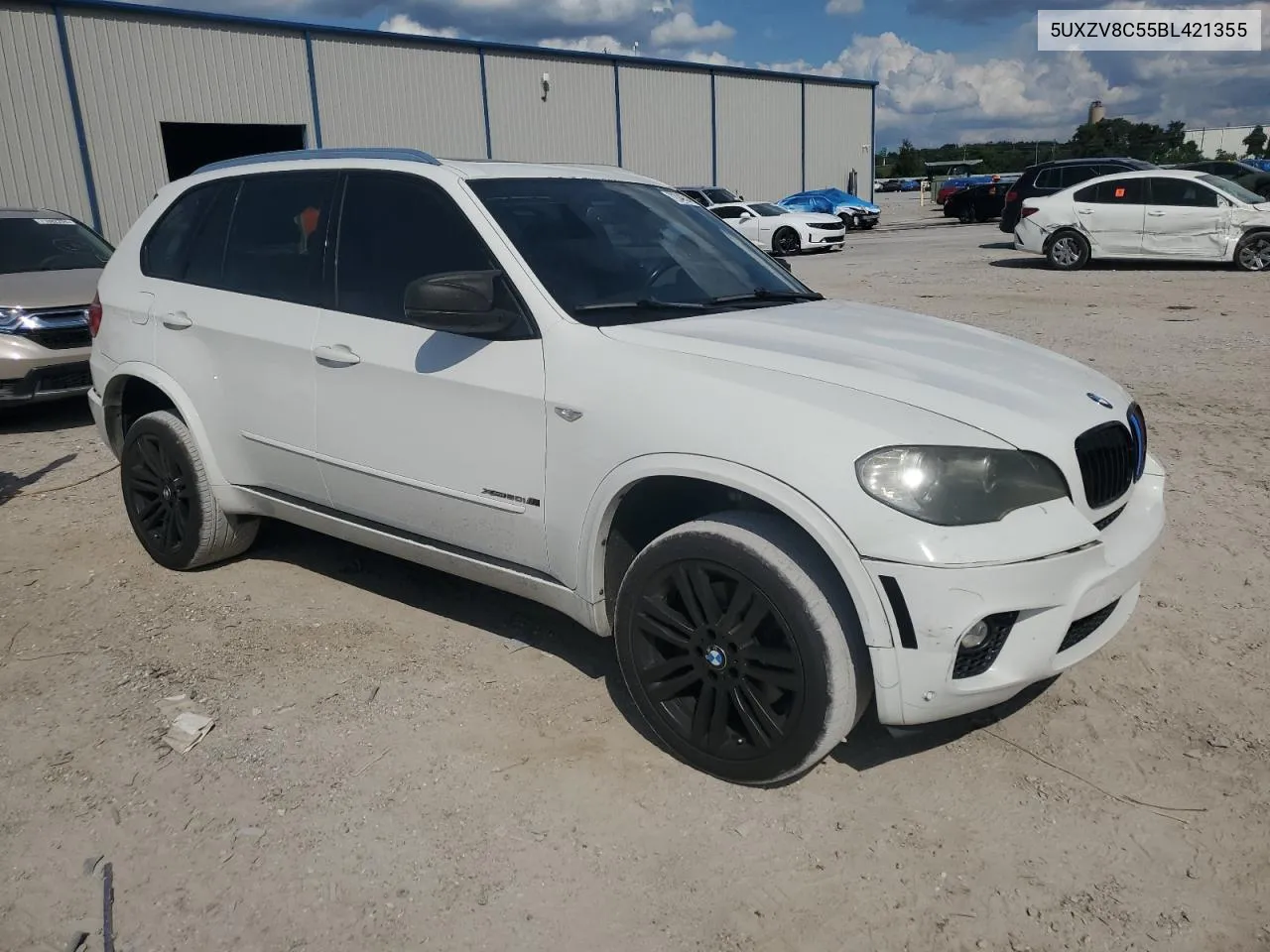 2011 BMW X5 xDrive50I VIN: 5UXZV8C55BL421355 Lot: 72049344