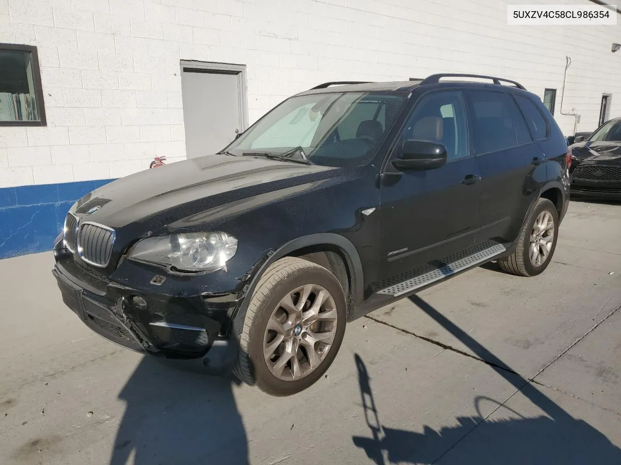 2012 BMW X5 xDrive35I VIN: 5UXZV4C58CL986354 Lot: 69632684