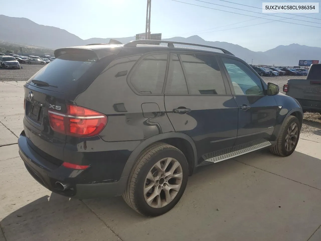 2012 BMW X5 xDrive35I VIN: 5UXZV4C58CL986354 Lot: 69632684